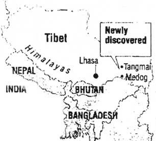 Tibet-map