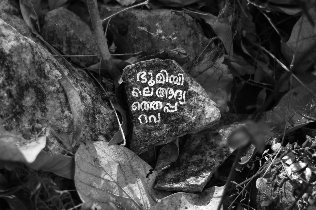 WHAT’S INSIDE A STONE: an object poem / M.P.&nbsp;Pratheesh